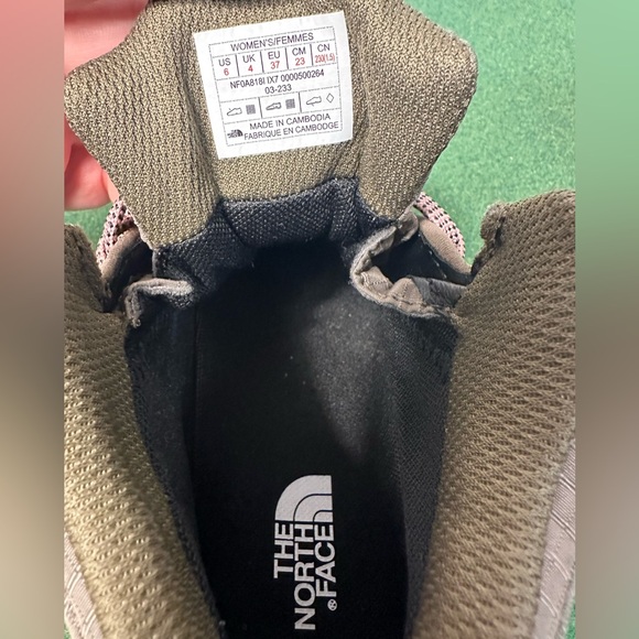 The North Face Cragstone Leather Waterproof Hiking Boots Shoes NEW • Women’s 6 - Picture 6 of 8